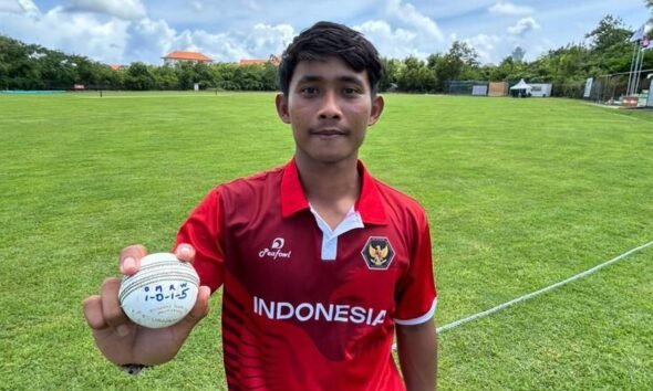 Gede Priandana Creates History with 5 Wickets in One Over in T20I | Dainik Diary