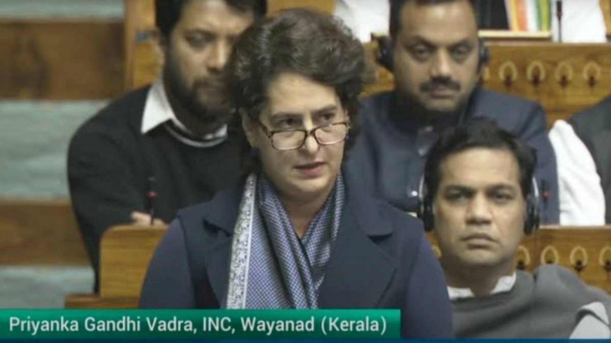 अब नेहरू पर बहस तय कर लें’: प्रियंका गांधी का संसद में पलटवार, बोलीं—‘BJP चुनाव के लिए, हम देश के लिए’