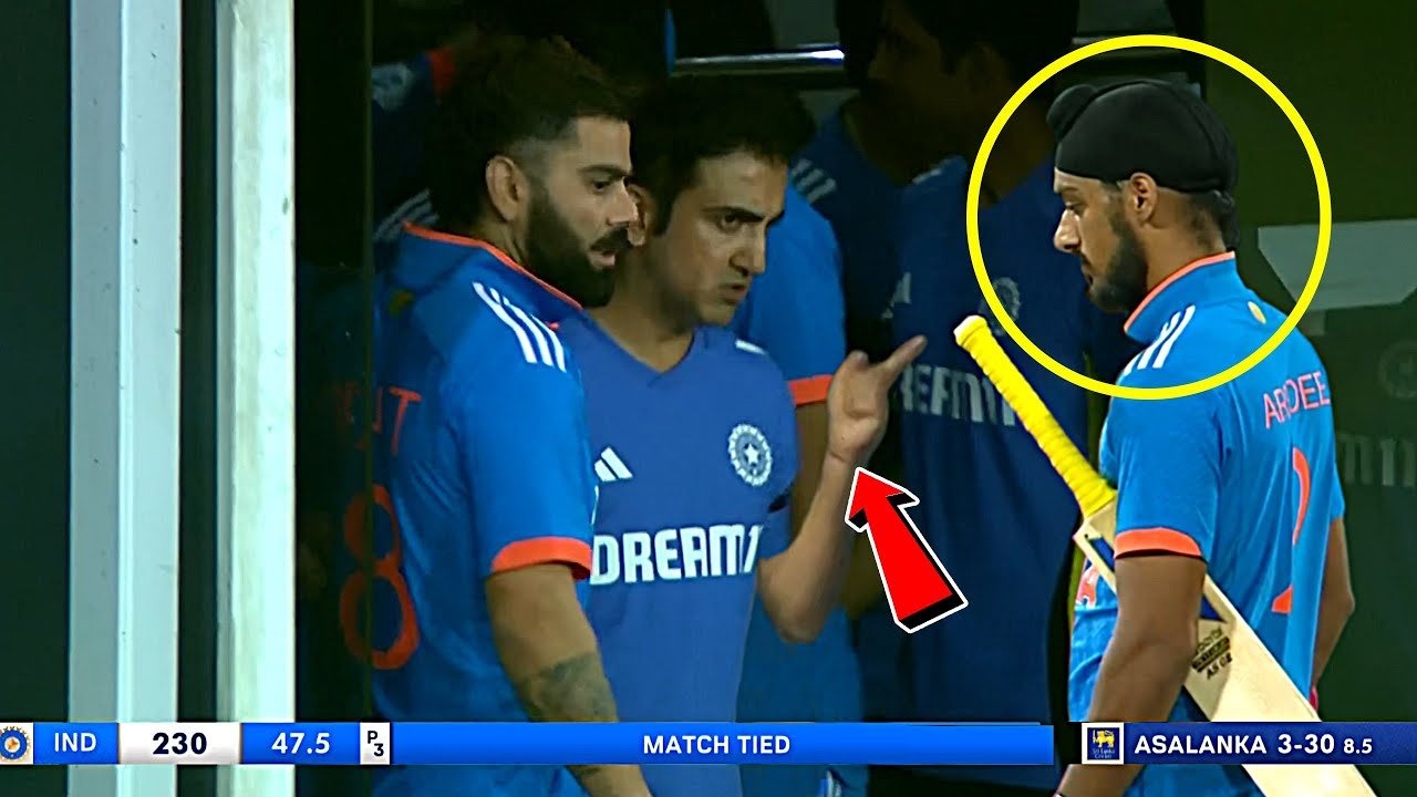 South Africa से हार के बाद पोस्ट-मैच हैंडशेक में Gautam Gambhir और Arshdeep Singh का वायरल पल