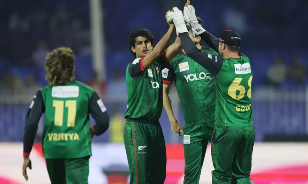 Naseem Shah, Max Holden Power Desert Vipers To ILT20 Top Spot