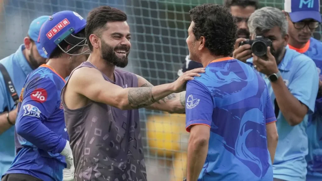 Virat vs Sachin: क्या विराट कोहली तोड़ पाएंगे सचिन तेंदुलकर के 100 शतकों का रिकॉर्ड? जानें पूरा गणित, उम्र, फॉर्मूला और संभावनाएँ 32 Virat vs Sachin: क्या कोहली तोड़ पाएंगे सचिन के 100 शतकों का रिकॉर्ड? जानें पूरी गणित और संभावनाएँ
