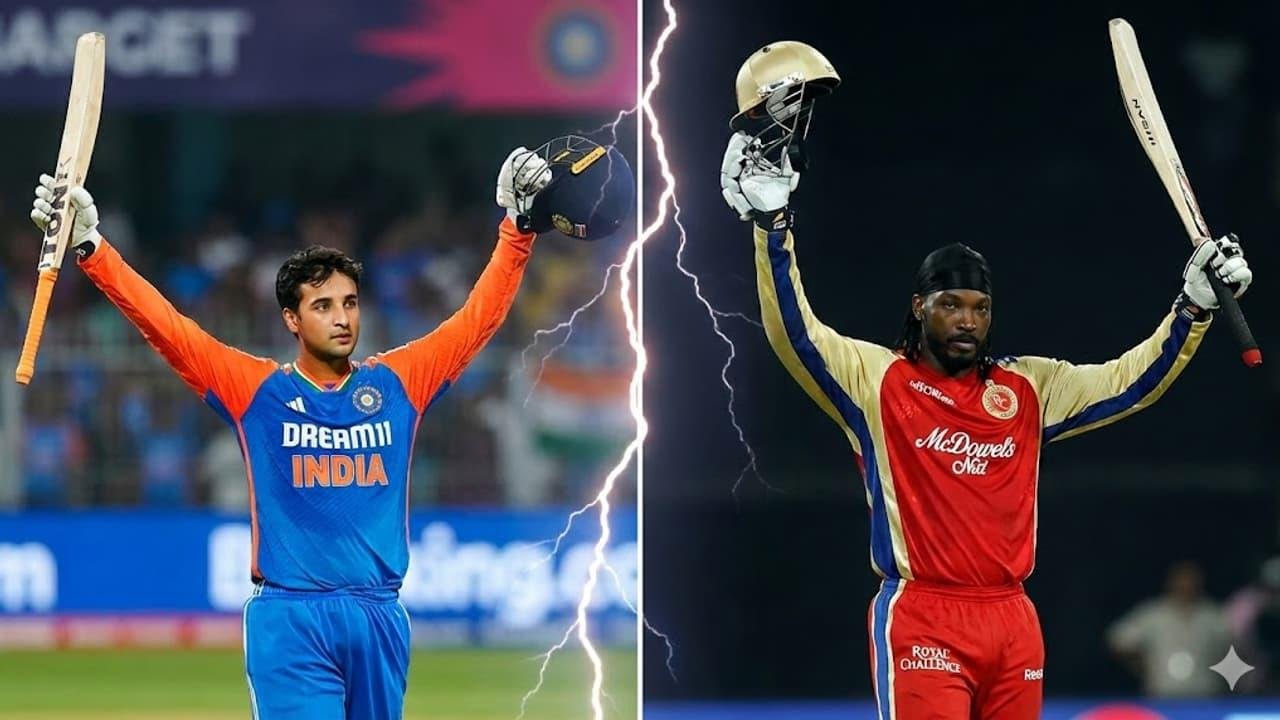 Abhishek Sharma vs Chris Gayle: 36 T20I मैचों के बाद कौन है असली यूनिवर्सल बॉस?