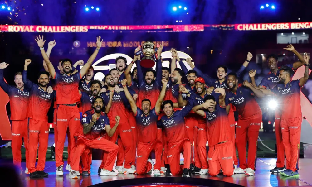 भीड़ प्रबंधन को लेकर नए प्रस्ताव के साथ चिन्नास्वामी स्टेडियम का दृश्य