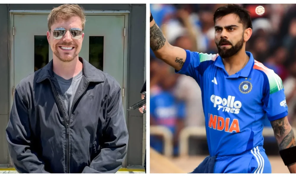 मिस्टर बीस्ट ने एनडीटीवी इंटरव्यू में विराट कोहली को वीडियो कोलैब के लिए आमंत्रित किया।