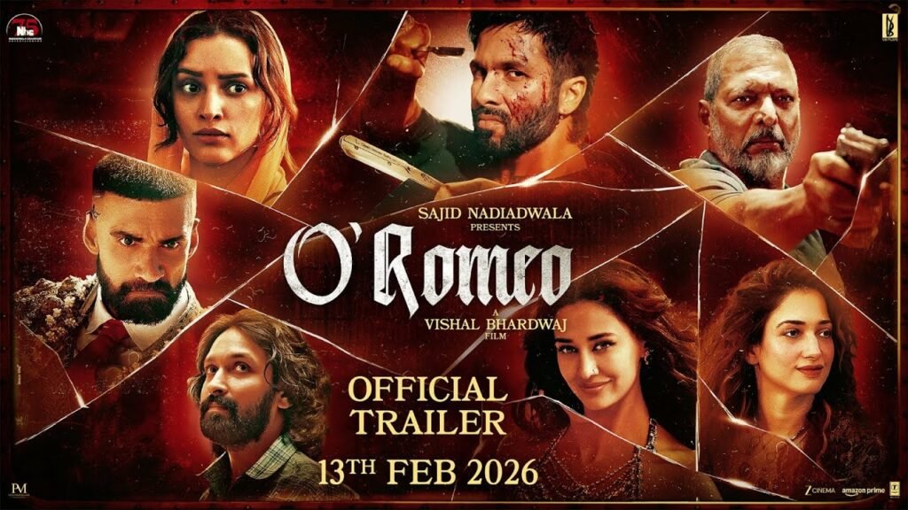 O’Romeo Cast Fees: Shahid Kapoor और Tripti Dimri की फीस कितनी?