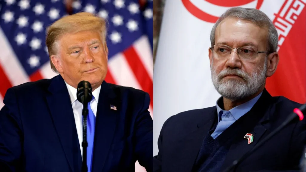 Iran की Trump को धमकी — "खुद के खत्म होने से बचो" | Ali Larijani | Iran War 2026 | Dainik Diary