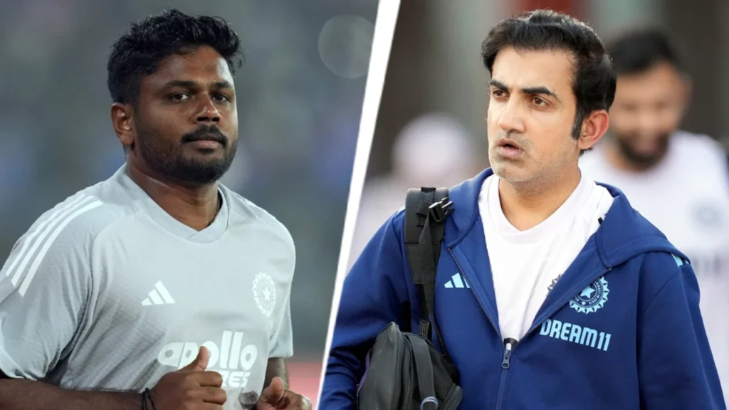 Gym में Gambhir ने Sanju Samson से कहा — 'तैयार रहो, अगला मैच तुम खेलोगे'; Sanju बोले — 'हाँ भाई, आने दो' 32 Gym में Gambhir ने Sanju Samson से कहा — 'तैयार रहो, अगला मैच तुम खेलोगे'; Sanju बोले — 'हाँ भाई, आने दो'
