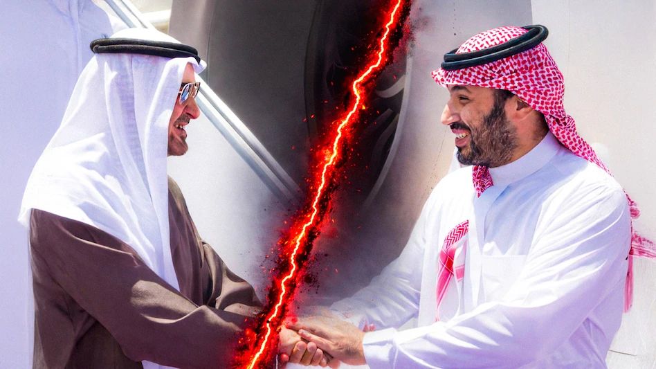 सऊदी अरब और UAE ने बदल दिया पाला — अब ईरान के खिलाफ अमेरिकी जंग में उतरने की तैयारी, खाड़ी में फैल सकती है महायुद्ध की आग 32 सऊदी-UAE ईरान जंग में उतरने की कगार पर — King Fahd Base अमेरिका को दिया | Dainik Diary