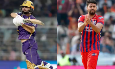 Avesh Khan stuns Rinku Singh with fiery on-field reaction in KKR vs LSG IPL 2026 clash