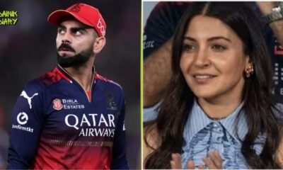 Virat Kohli के 49 पर आउट होने के बाद stadium में मौजूद Anushka Sharma निराश नजर आईं, RCB ने फिर भी LSG को 5 wickets से हराया।