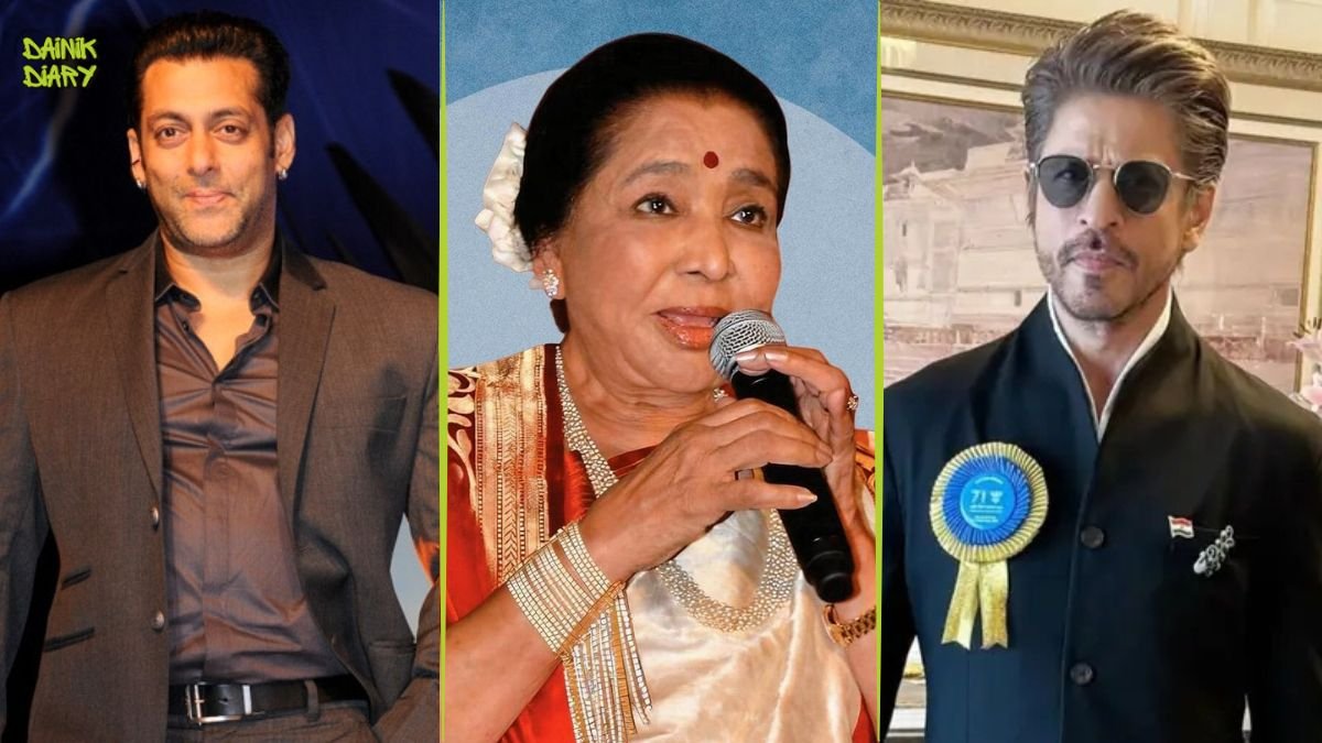 Shah Rukh Khan और Salman Khan Asha Bhosle के अंतिम संस्कार में क्यों नहीं आए? जानें असली वजह | Dainik Diary