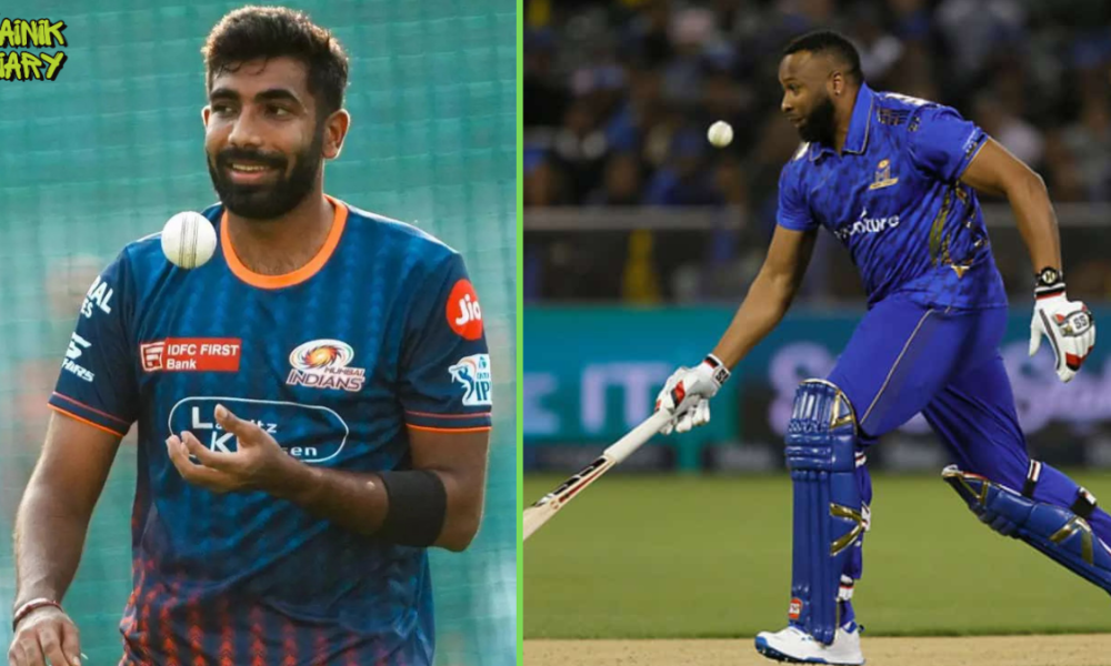 Jasprit Bumrah ने लुटाए 54 रन, Kieron Pollard बोले — "वो इंसान है, गलती करने का हक है" | Dainik Diary