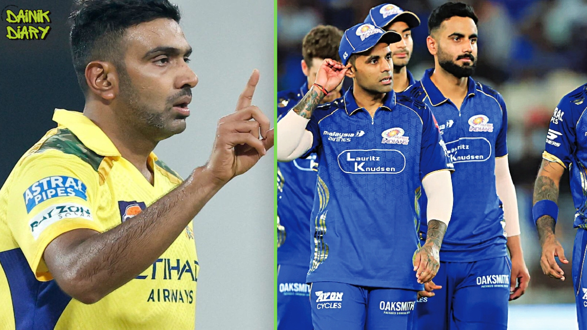 Ravichandran Ashwin हैरान: "Mumbai Indians का ये हाल कैसे हुआ?" — IPL 2026 में 6 हार के बाद | Dainik Diary