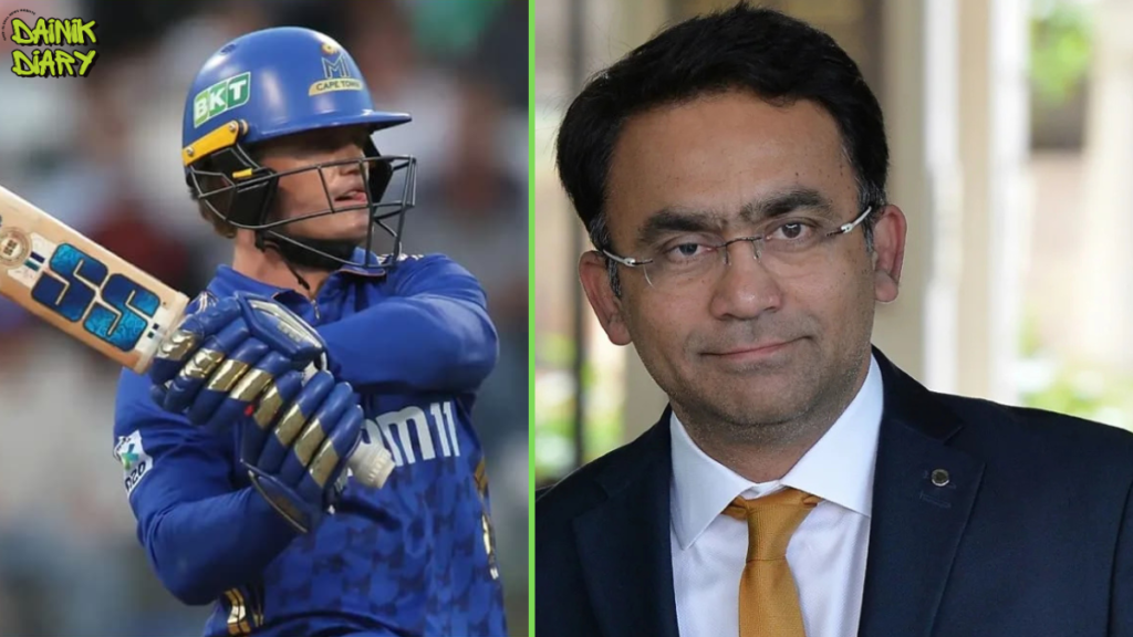 Ryan Rickelton के शतक पर Saba Karim बोले — "Drop होकर ऐसे वापस आना आसान नहीं" | MI vs SRH IPL 2026 | Dainik Diary