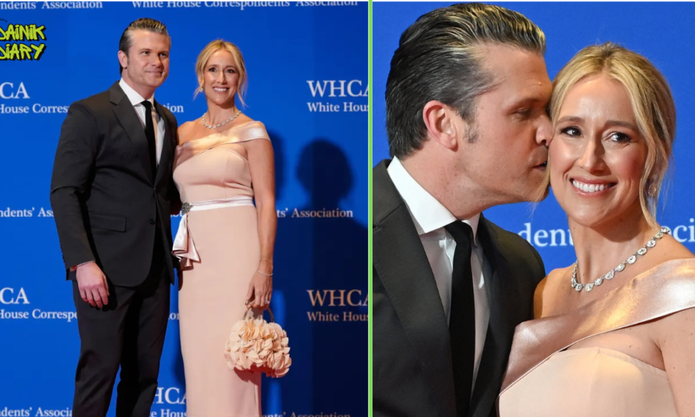 Pete Hegseth की पत्नी का Shein Dress बना विवाद — "America First" नेता और Chinese Fashion में कैसा विरोधाभास? | Dainik Diary