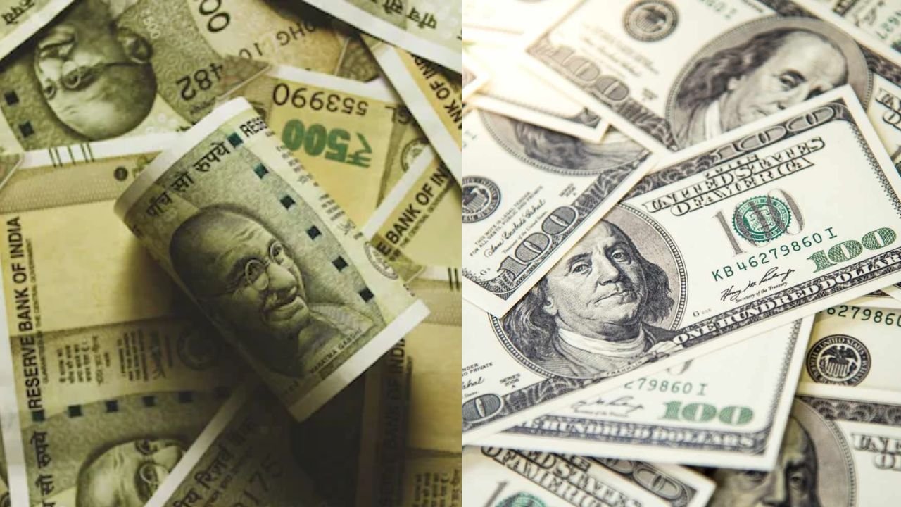 Indian Rupee Falls to Record Low of 93.39 Against US Dollar Amid Global Tensions