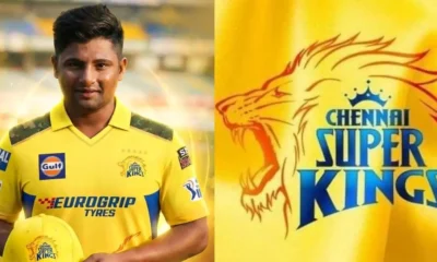 Sarfaraz Khan reacts after getting picked by CSK in IPL 2026 auction