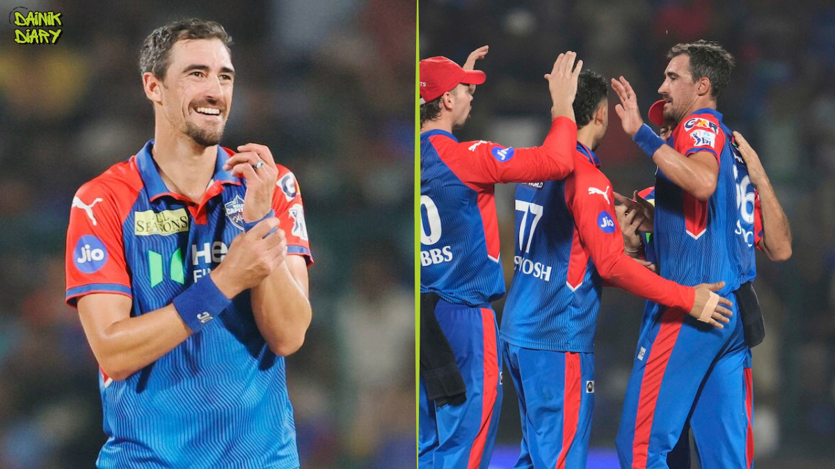 Mitchell Starc Delhi Capitals में हुए शामिल, 1 May को RR के खिलाफ होगा IPL 2026 Debut | Dainik Diary