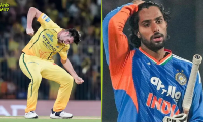 Jamie Overton और Tilak Varma की मैदान पर झड़प, Suryakumar भी आए बीच में, MI को CSK ने 103 रन से हराया | Dainik Diary