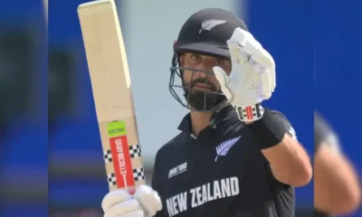 PSL 2026 में बड़ा ड्रामा: Daryl Mitchell ने Usman Tariq की pause वाली action पर खेलने से किया इनकार, अंपायर को करना पड़ा हस्तक्षेप