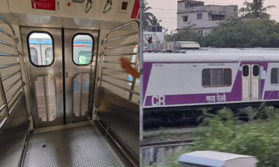 Mumbai First Non-AC Auto Door Local Train Under Ventilation Test | Kurla Carshed Update