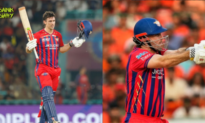Mitchell Marsh IPL Innings: लखनऊ में मार्श ने हेजलवुड-भुवनेश्वर को जमकर धोया