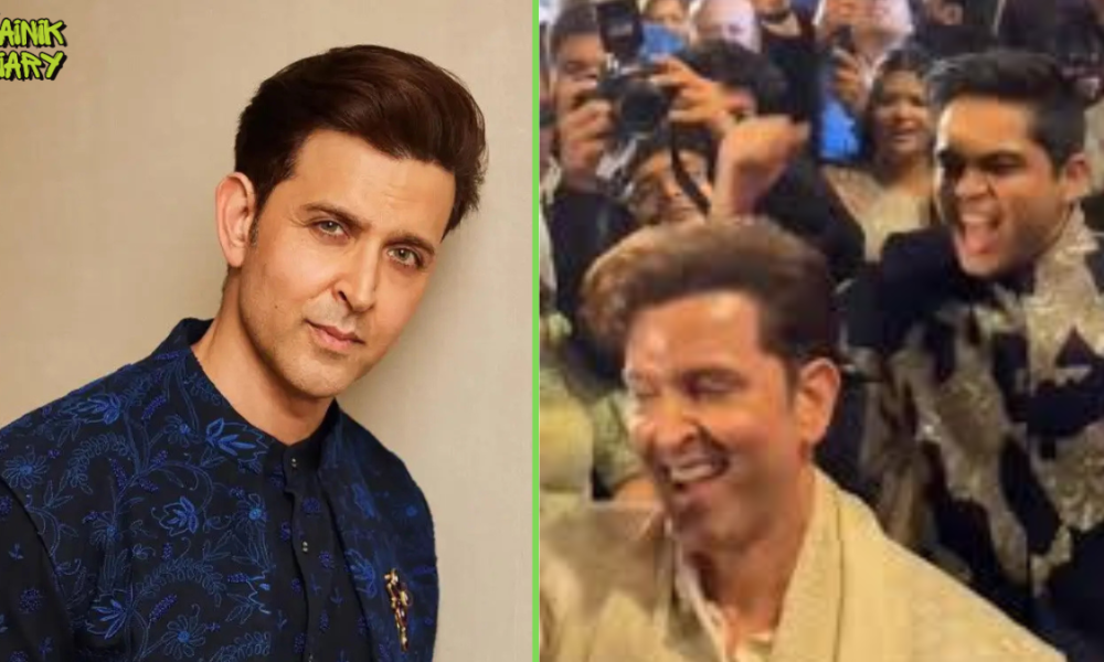 Hrithik Roshan Dances to Kaho Naa Pyaar Hai at Wedding in Suryagarh, Video Goes Viral | Dainik Diary
