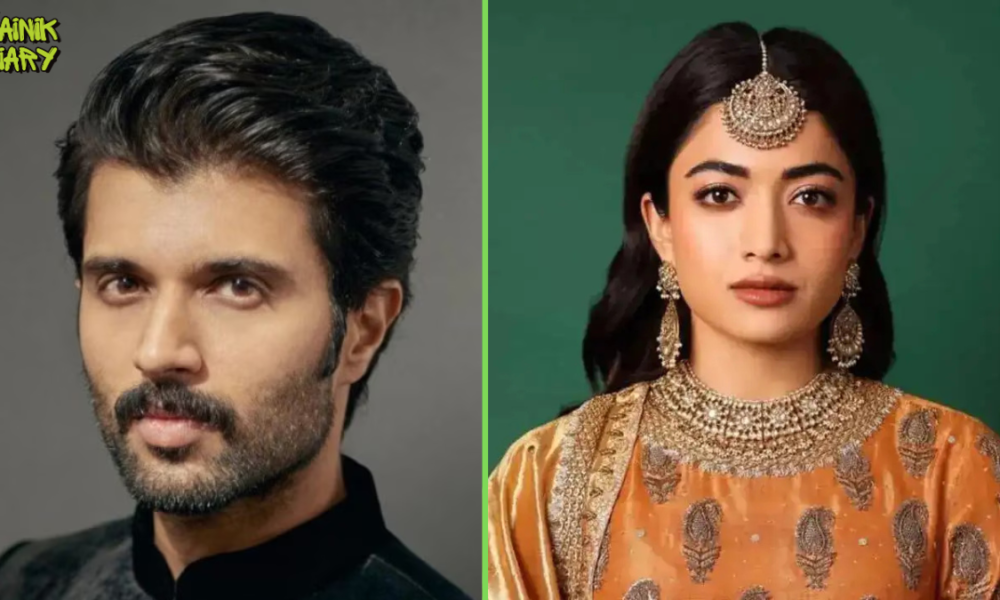 Vijay Deverakonda Birthday: Rashmika संग बालकनी पर आए विजय, फैन्स से मिला प्यार | Dainik Diary