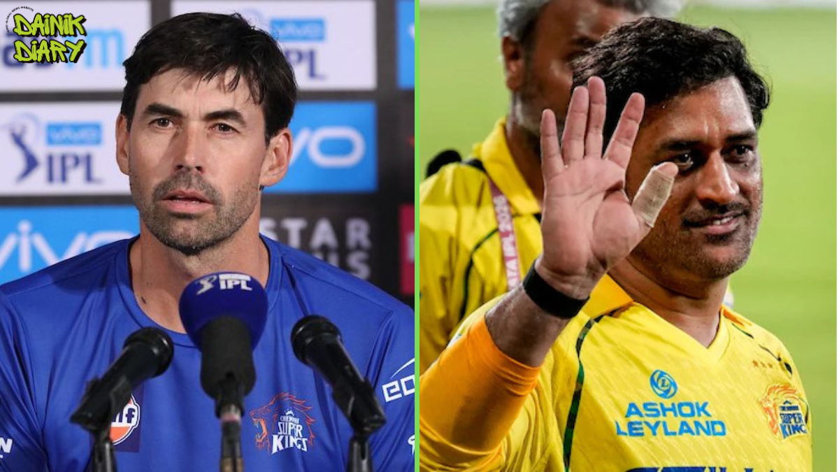 MS Dhoni अगले सीज़न CSK के लिए खेलेंगे? Stephen Fleming ने दिया जवाब | Dainik Diary