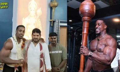 Ashton Hall मिले Brij Bhushan Sharan Singh से Uttar Pradesh में — गदा उठाई, Cricket खेली | Dainik Diary