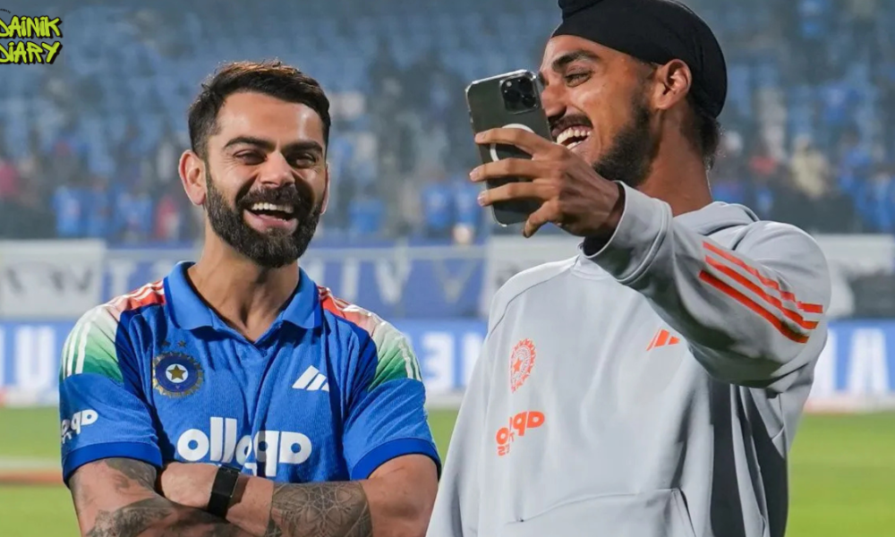 Arshdeep Singh ने Delete किए Instagram Posts — Kohli के साथ Viral Reel भी गायब | Dainik Diary