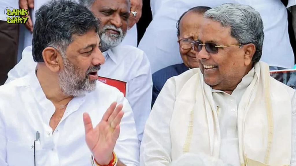 Idli-Chutney पर Karnataka का सियासी संकट — Siddaramaiah vs Shivakumar, CM की कुर्सी का फैसला Breakfast Meeting में? | Dainik Diary