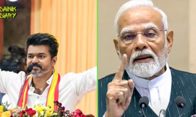 Tamil Nadu CM Vijay की पहली Delhi यात्रा — PM Modi से मुलाकात, मछुआरों से Cauvery तक कई बड़े मुद्दे उठाएंगे | Dainik Diary