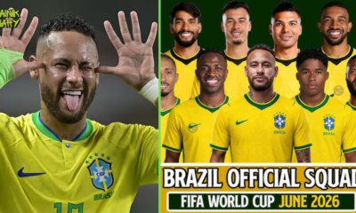 Neymar की धमाकेदार वापसी — Brazil ने 2026 FIFA World Cup Squad में किया शामिल | Dainik Diary