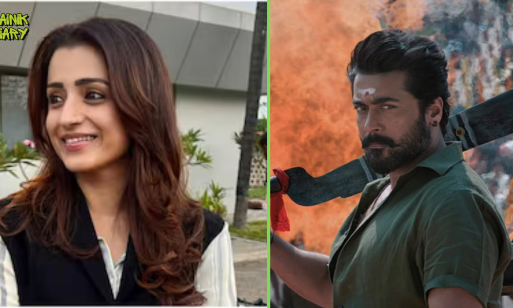 Trisha Krishnan Celebrates Karuppu Success, Fans Link Post to Vijay