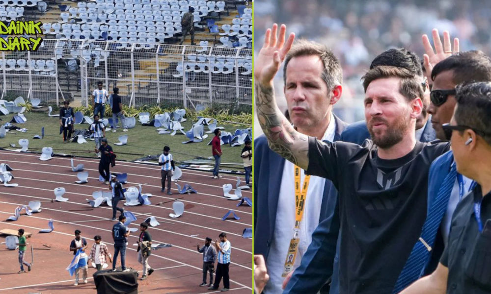 Lionel Messi को कोलकाता में हुई घुटन? GOAT Tour आयोजक का बड़ा दावा | Dainik Diary
