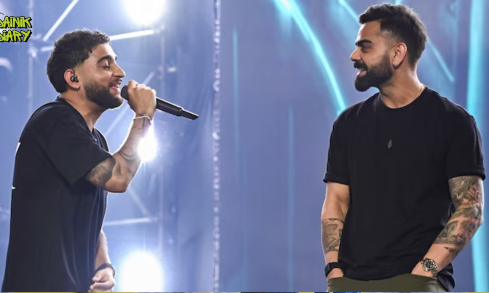 Virat Kohli & Karan Aujla Backstage Moments Go Viral: Winning Speech Performance Steals the Show