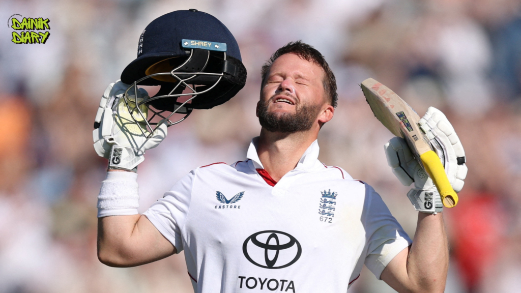 Ben Duckett’s roaring century and Stokes’ firestorm: England turn Trent Bridge Test on its head in dramatic twist… New Zealand collapse after 317-run shock start 31 Dainik Diary AQDAS 2026 06 27T154636.580