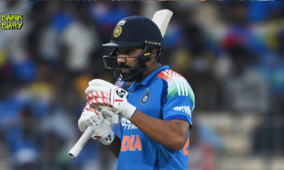 Rohit Sharma during an ODI match as debates intensify over his role in India’s 2027 World Cup plans amid divided opinions from cricket veterans.