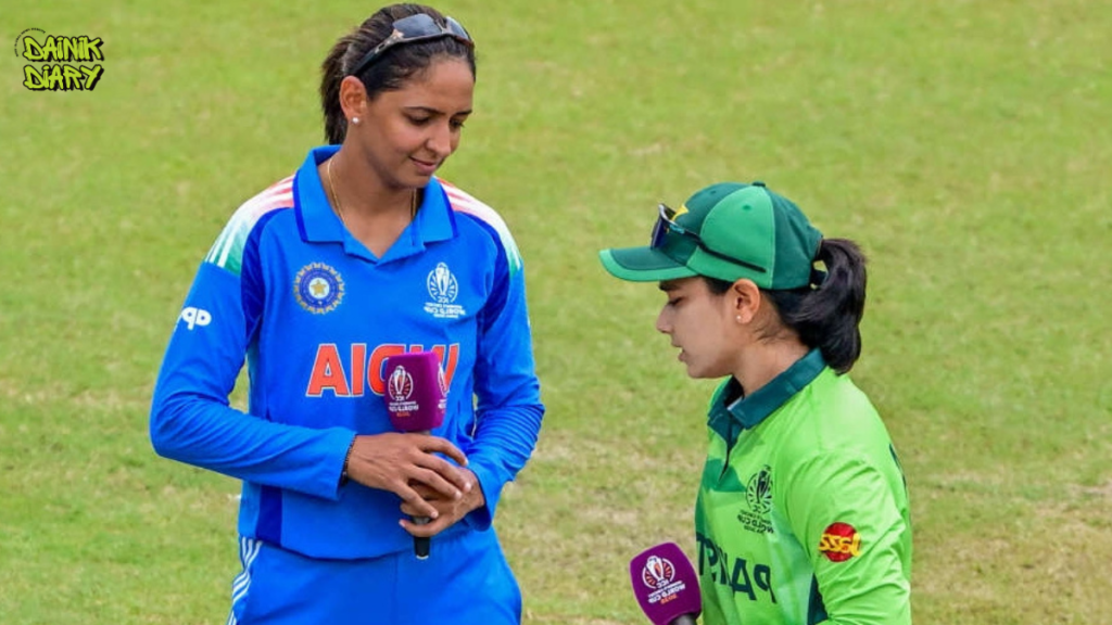 No Handshake Moment! Harmanpreet Kaur Skips Gesture With Fatima Sana at T20 World Cup 2026 32 Harmanpreet Kaur Skips Handshake With Fatima Sana | India vs Pakistan T20 WC 2026