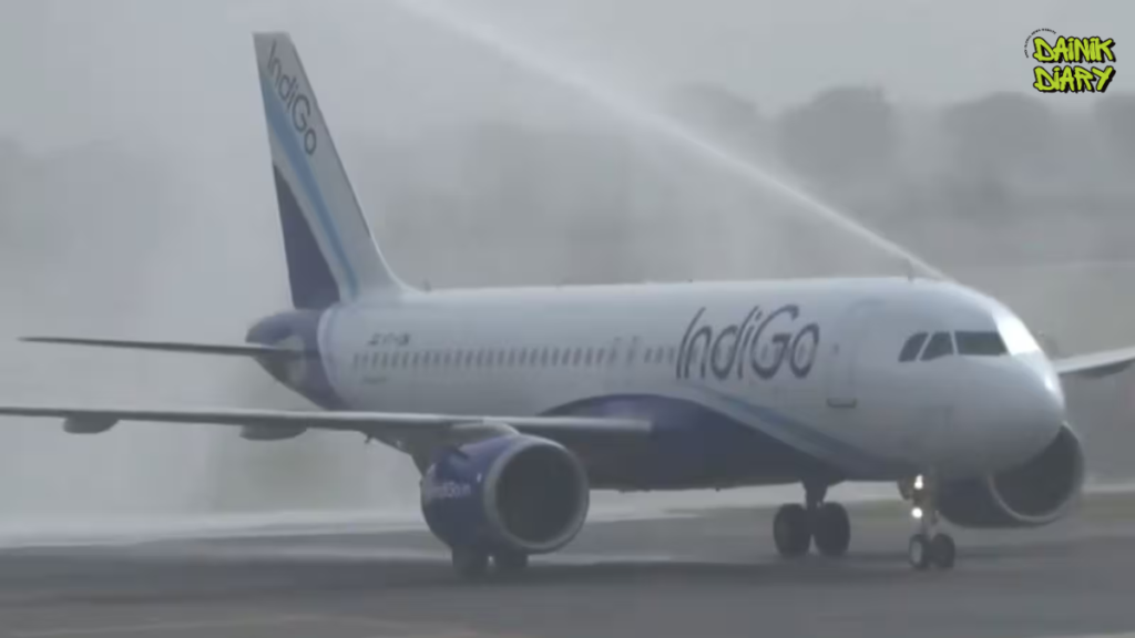 Historic Takeoff, First Commercial Flight Lands at Noida Airport in Jewar, A New Era for UP Aviation Begins 32 First Flight Lands at Noida Airport Jewar as Commercial Operations Begin