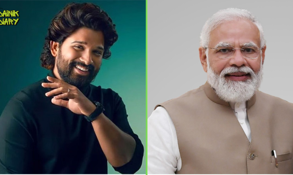 Allu Arjun Reacts as PM Modi Uses AA23 Theme, Fans Go Viral