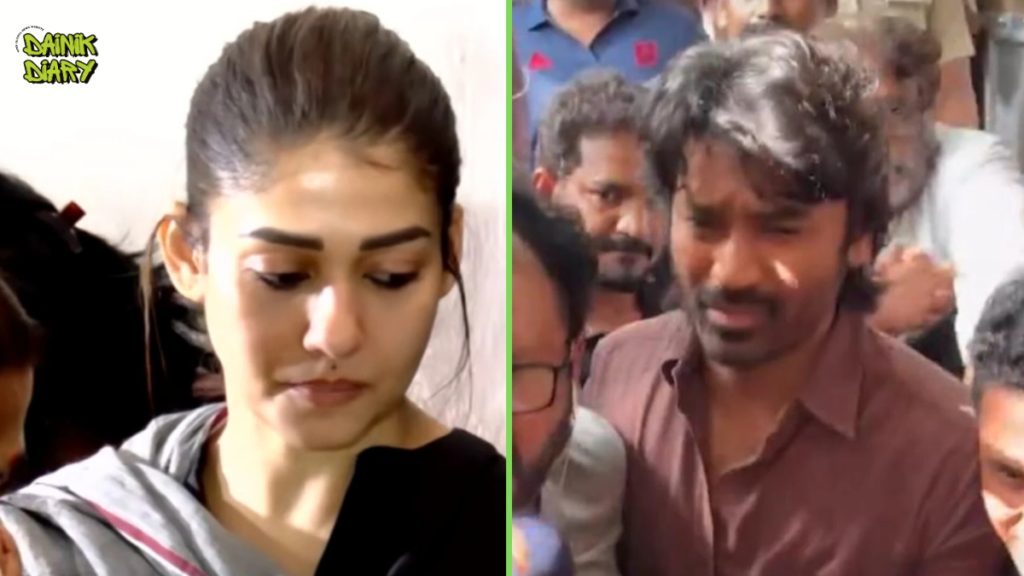 Dhanush Breaks Down as Tamil Cinema Bids Goodbye to K Bhagyaraj, Nayanthara, Sivakarthikeyan Lead Emotional Farewell 32 Dainik Diary Tabish 2026 06 27T223038.716