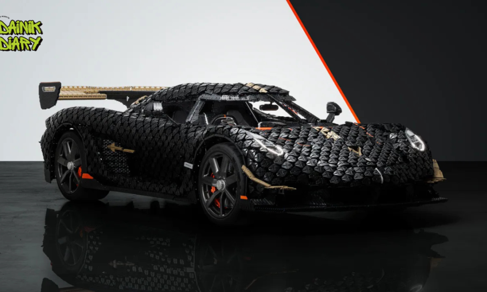 Koenigsegg and LEGO Build Fastest LEGO Car Ever, Hits 111 kmph