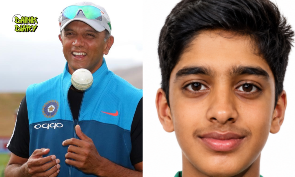 Anvay Dravid Scores 87 Off 67 Balls for India U-19 vs Sri Lanka | Rahul Dravid's Son Shines