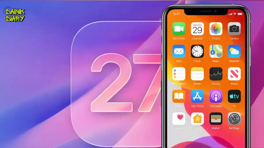 Apple's iOS 27 Public Beta Could Arrive This Week: New Siri AI, Liquid Glass Design and More… Is Your iPhone on the List? 31 Dainik Diary AQDAS 2026 07 13T132026.594