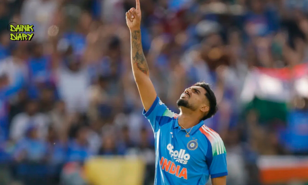 Gurnoor Brar Receives ICC Warning and Demerit Point After First ODI Against England