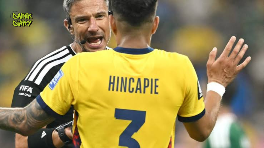 ‘Cover Your Mouth, Get a Red Card’… FIFA World Cup 2026 Rule Shock Explained After Ecuador Star Hincapié Sent Off vs Mexico 32 Dainik Diary Zaid 22