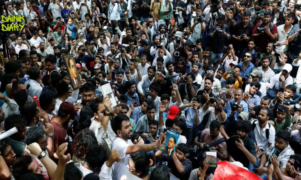Jantar Mantar Protest Enters 7th Week as Gen Z, Senior Citizens Unite for Education Reforms