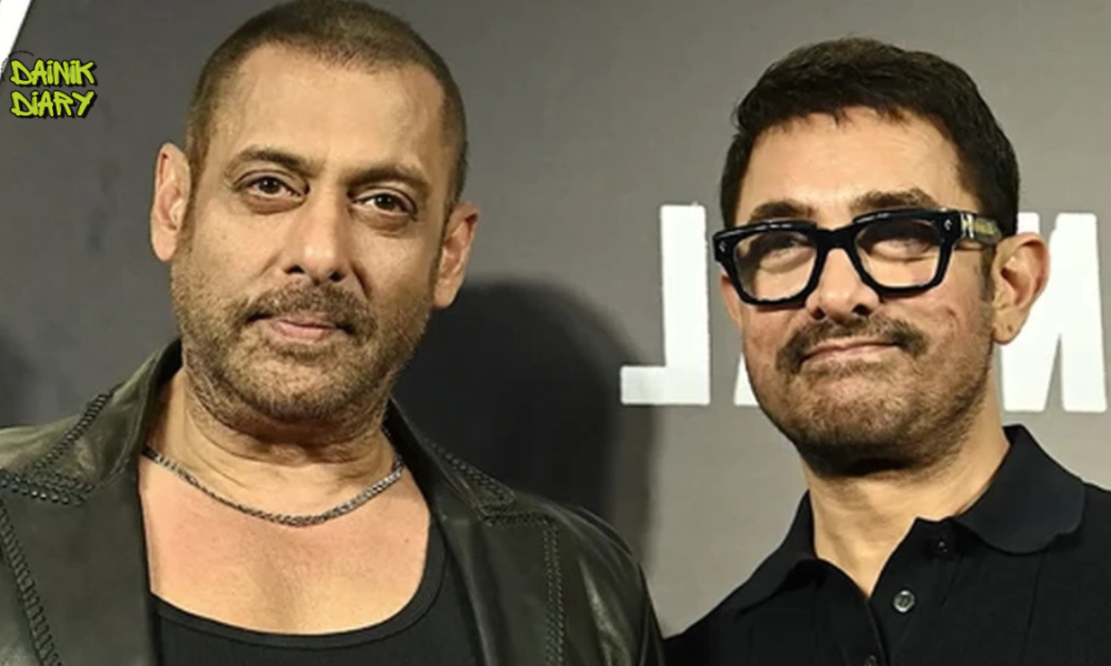Salman Khan's Viral Joke on Aamir Khan Returns After Wedding with Gauri Spratt | Dainik Diary
